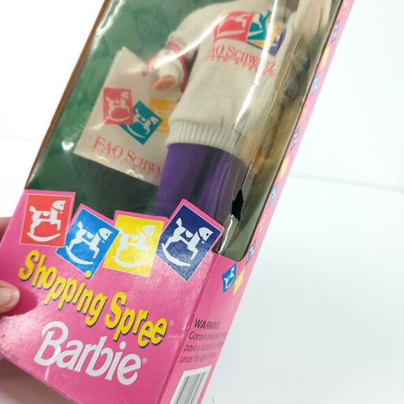 Mattel Barbie Shopping Spree Fao Schwarz Souvenir Edition Doll 1994 VTG #12749 - Picture 8 of 8